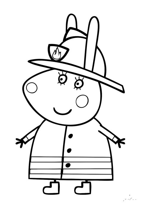 Disegni da colorare e stampare gratis per bambini. 38 Disegni Peppa Pig da colorare e stampare.