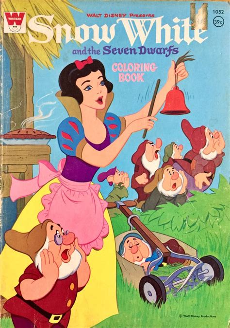 14 004 views 986 prints. Vintage 1950s-80s Whitman and Golden Disney Coloring Book ...