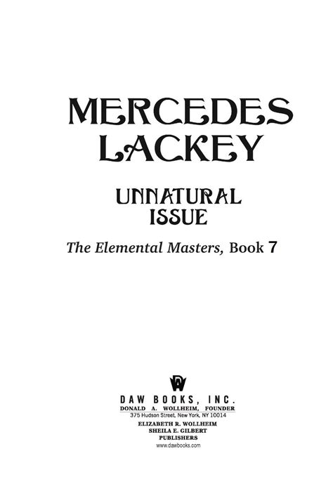 Check spelling or type a new query. Read Unnatural Issue by Lackey, Mercedes online free full ...