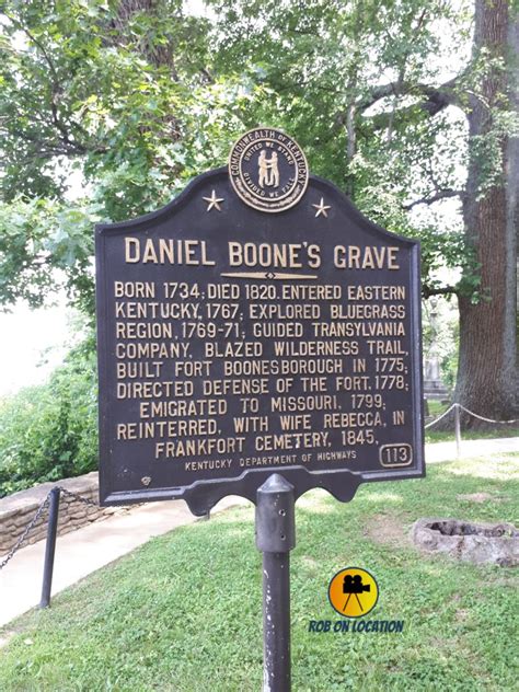 Daniel morgan boone park is situated east of brookside, close to 63rd at euclid. Daniel Boone - Rob on Location Filming Locations