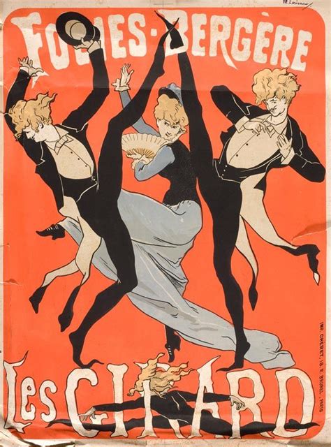 Original vintage poster folies bergere french can can paris theater 1990. Folies-Bergere | Toulouse lautrec poster, Henri de ...