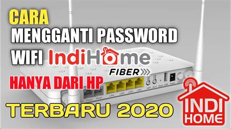 Kamu bisa langsung mengikuti beberapa langkah ini untuk mulai mengubah password wifi indihome kamu: CARA GANTI PASSWORD WIFI INDIHOME LEWAT HP - YouTube