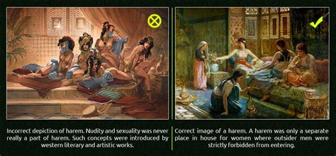 In islam, female seclusion was emphasized and any breaking into privacy was regarded. 25 Interesting Harem Facts