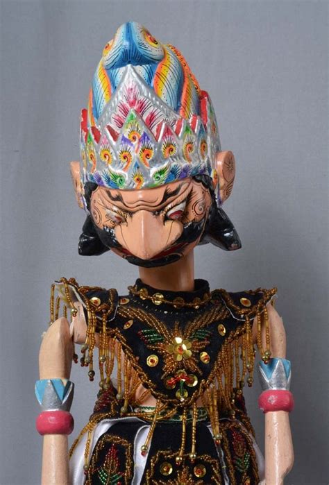 Old indonesian puppets named wayang golek which is made of wood. Wayang Golek - Rod Puppet - Keriscollection