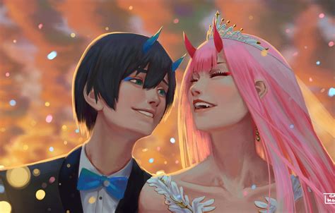 Darling in the franxx finale is now available on crunchyroll! Zero Two And Hiro 1920X1080 - Hiro & Zero Two of Darling ...