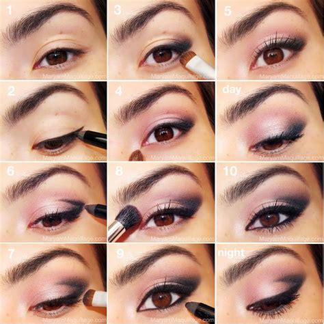 The one you are asking for in the question is smokey eyes which surely requires black or dark brown colour at the outer crease to give. 14 Pretty Pink Smokey Eye Makeup Looks - Pretty Designs