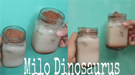 Video tutorial cara membuat alat coli nikmat dan murah. Cara Membuat Es Milo Dinosaurus - YouTube