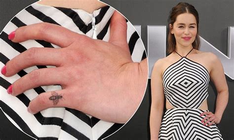 British actress emilia clarke was born in london and grew up in oxfordshire, england. Emilia Clarke wears striped gown at the Terminator ...