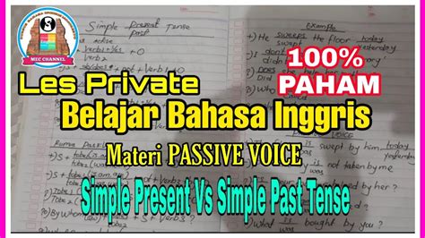 Biasanya simple past tense ini. Membuat kalimat Pasif Simple Present dan Simple Past Tense ...