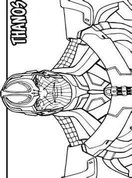 Thanos carries the deviants gene and as such shares the appearance of the eternal. Kids-n-fun.com | 12 coloring pages of Thanos