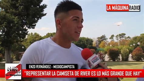 Esperemos que river no llame para llevarlo las razones del halcón se contraponen con las de gallardo. ENZO FERNÁNDEZ: "REPRESENTAR LA CAMISETA DE RIVER ES LO ...