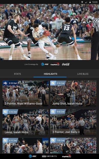 See what you've missed, then jump to the live game. NCAA March Madness Live - Apps on Google Play