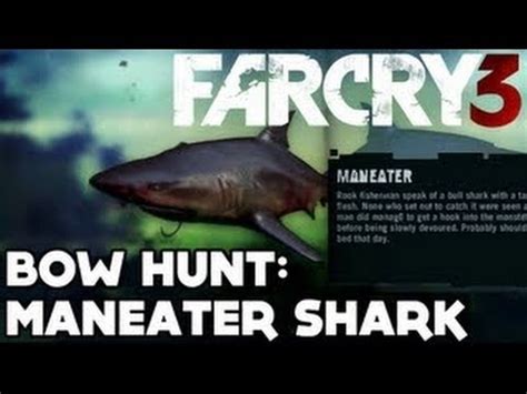 Jun 26, 2021 · maneater 04:39 9. Far Cry 3 - Hunting The Rare Maneater Shark (Commentary ...