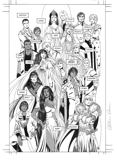 I came up with the idea of the avatar and the collective from reading some of my dad's psych books when i was a kid. A Distant Soil Trade Paperback Volume 2 Intro Page, in Miki Annamanthadoo's Colleen Doran Comic ...