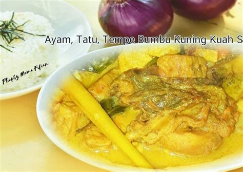 Tempe bacem kuah telah siap untuk disajikan. Kuah Tempe / Resep Tempe Kuah Kecap Oleh Afni Cookpad ...