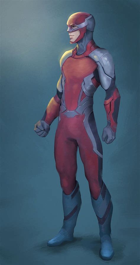 Originally, murdock's costume was a sloppy mixture of red and yellow making him look more like a weird bee than a devil. Commission: Red by VincentiusMatthew.deviantart.com on ...