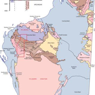 2409x2165 / 1,35 mb go to map. (PDF) Proterozoic geology of the Capricorn Orogen, Western Australia - a field guide