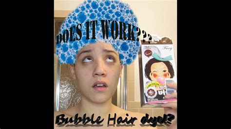 But please don't dye your hair with splat.use special effects dye instead. BUBBLE HAIR DYE??? DOES IT WORK? - YouTube