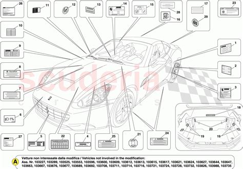 Overview the time period car dashboard diagram labeled in its usually made use of perception might have a common or precise that means Ferrari California (2012-2014) ADHESIVE LABELS AND PLAQUES Parts | Scuderia Car Parts