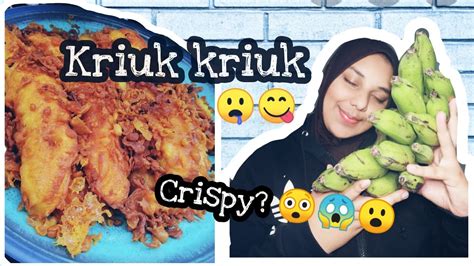 Bila dimakan, ianya akan berbunyi krup krap krup krap. PISANG GORENG RANGUP "KRIUK KRIUK" - YouTube