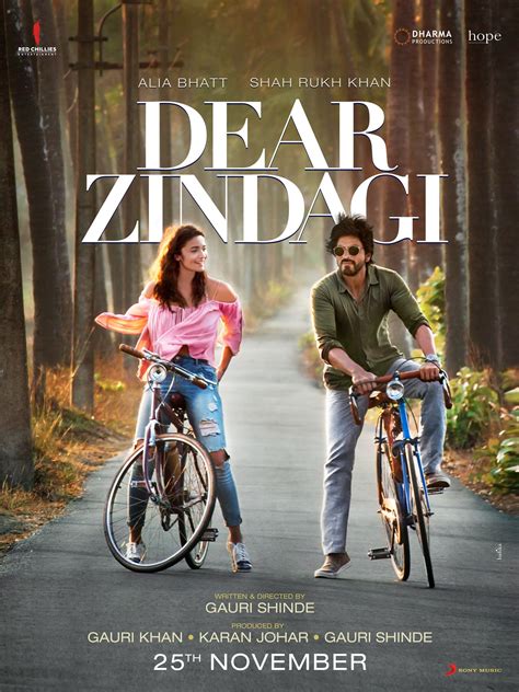 Dear Zindagi (2016) | Dear zindagi, Best bollywood movies ...