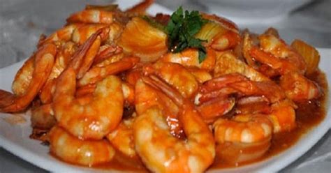 Bikin menu udang yang lain dari biasanya, yuk. Resep Udang Asam Manis Pedas | Aneka Resep dan Cara Masak