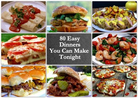 From grilling recipes to instant pot. 80 Easy Dinners You Can Make Tonight | Noble Pig