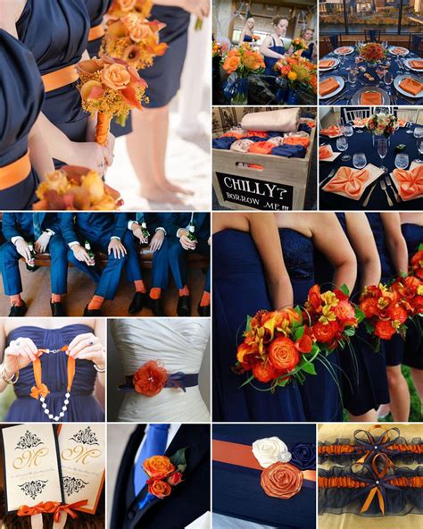 Fall wedding bouquet, orange navy blue bouquet, navy orange wedding bouquet, bridal dried flower thistle fall autumn wedding bouquet set burgundy orange blue pampas grass teasel. Navy and Burnt Orange Weddings