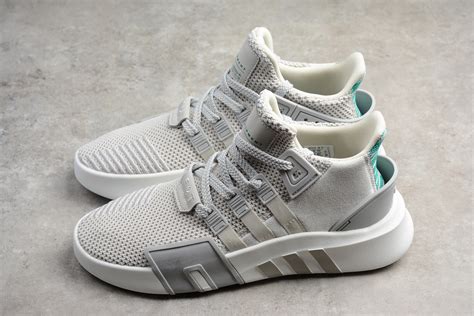 Wear some early 90s history with the adidas eqt line. Men's and Women's adidas EQT Bask ADV Grey/Green-White CQ2995