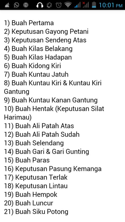 Documents similar to silat cekak pusaka ustaz hanafi. BUAH SILAT CEKAK PDF
