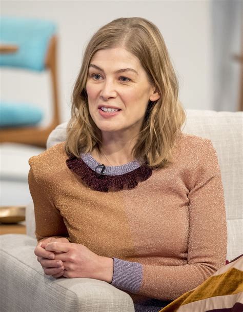 The site could be down during the next few days main and gallery. ROSAMUND PIKE at Lorraine TV Show in London 11/23/2016 ...