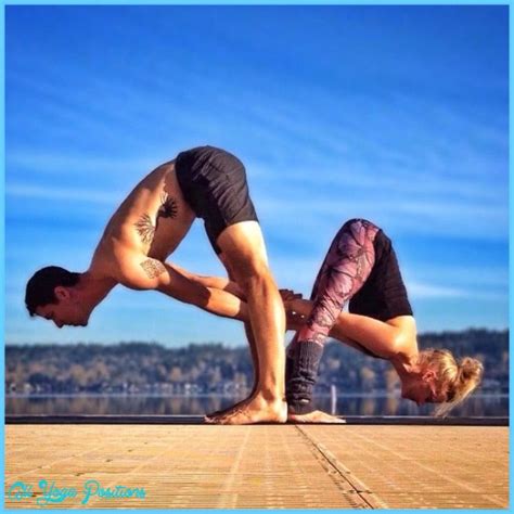 Practicing these 11 partner yoga poses will so how does yoga help with this exactly? Couple Yoga Poses - AllYogaPositions.com