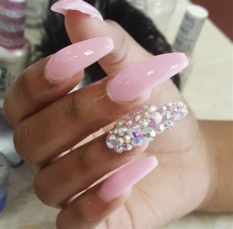 Pin by Desireeee? on nails | Chrome nails, Wedding acrylic nails, Beautiful nails