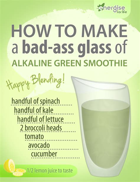 These delectable, easy recipes emphasize fresh ingredients and how to include more alkaline foods into your daily diet. Pin by Elizabeth Kelley on Smoothies and juice | Alkaline diet, Healthy green smoothies ...