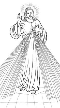 Print out the image of divine mercy for kids to color. divine mercy image clipart - Clip Art Library