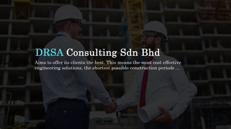 Was established on 17 may 2013. DRSA CONSULTING SDN. BHD. - (Chartered Engineers . Project ...