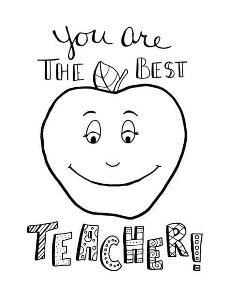 Teaching quote appreciable appreciation concept teacher appreciation day chalk week teachers week creative literacy teacher appreciation teacher appreciaton educational inspirational background. 25 Free Teacher Appreciation Week Coloring Pages Printable