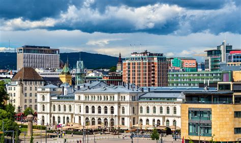 How to get from oslo airport to city center. View of Oslo city centre - Nordic Experience