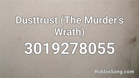 Dusttrust sans fight sans multiverse by something is different from i.ytimg.com. Dusttrust (The Murder's Wrath) Roblox ID - Roblox music codes