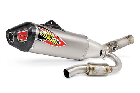 My pro circuit exhaust finally came in!! Product: 2016 Pro Circuit T-6 Pro exhaust system ...