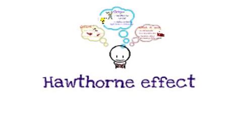 The results of the present study second, a hawthorne effect, triggered by awareness of observation and assessment, 45 could. Hawthorne Effect - Theory of Motivation - Assignment Point