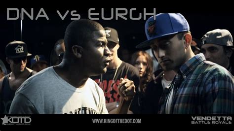 Kotd means kicks of the day. KOTD - Rap Battle - DNA vs Eurgh - YouTube