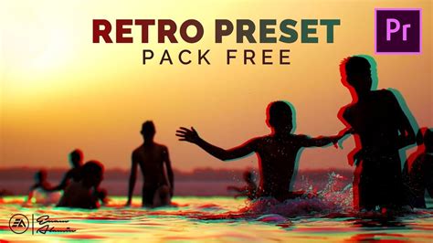 The best export settings for youtube, instagram & facebook in a free to download preset. Free Retro Preset Pack for Adobe Premiere Pro (Tutorial ...