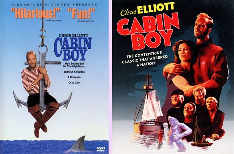 Cabin boy is a fantasy film released in 1994 by touchstone pictures and produced by tim burton both men worked for the late night with david letterman tv show in the 1980s, as well as the. DVD Exotica: The Cabin Boy I've Always Wanted (DVD/ Blu ...