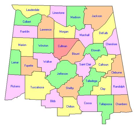 Alabama was claimed by spain, as spanish florida, and by england, as the province of carolina. North Alabama County Trip Reports