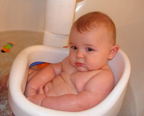 When the lesson is over, fill 'em up for a playful water fight! The Jackson's: First Bath Together