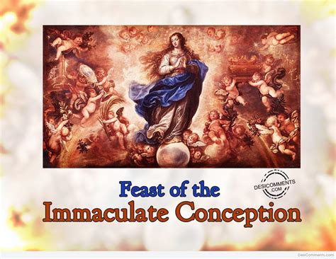 It is the day when catholics celebrate the 'miraculous conception' of the virgin mary. Feast of the Immaculate Conception Pictures, Images ...