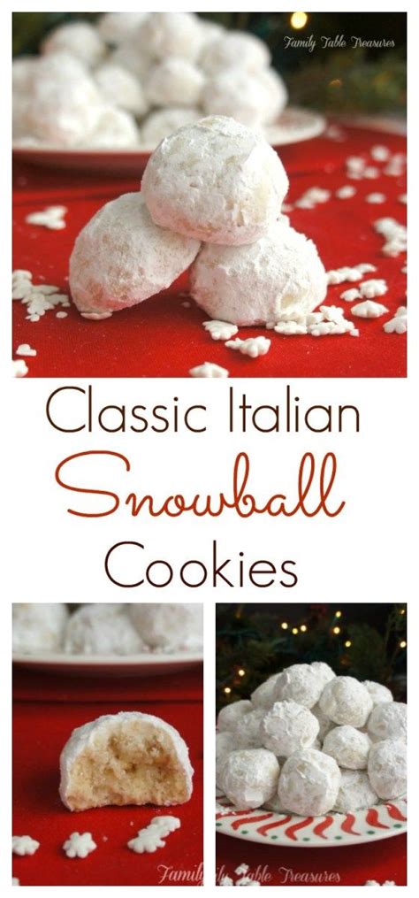 If managing your blood sugar is important, you'll these cookies use just a tiny amount of sugar and get an extra boost of protein and fat from almond butter for a balanced lineup. Snowball Cookies - Family Table Treasures | Recipe ...