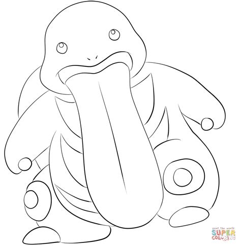 Supercoloring vulpix / evoli pokemon coloring page. Lusso Disegni Da Colorare Pokemon Junglepuff | Migliori Pagine da Colorare Gratis per Bambini ...