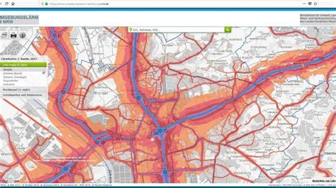 Maybe you would like to learn more about one of these? Leverkusen, Bild: Umgebungslärm-Karte